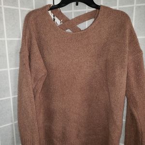 Rose pink sweater